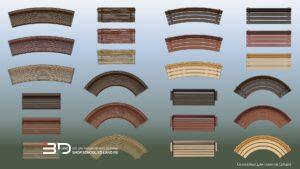 Raster object assets for landscape plans, set 2 (24 pcs)