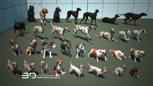 3D models of people, transport and miscellaneous objects for landscape design, set 3 (30 pcs)